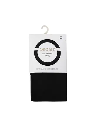 OROBLU | Leggings 50 Den bleu | schwarz